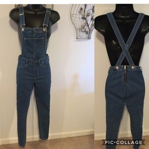Divided Denim Overalls